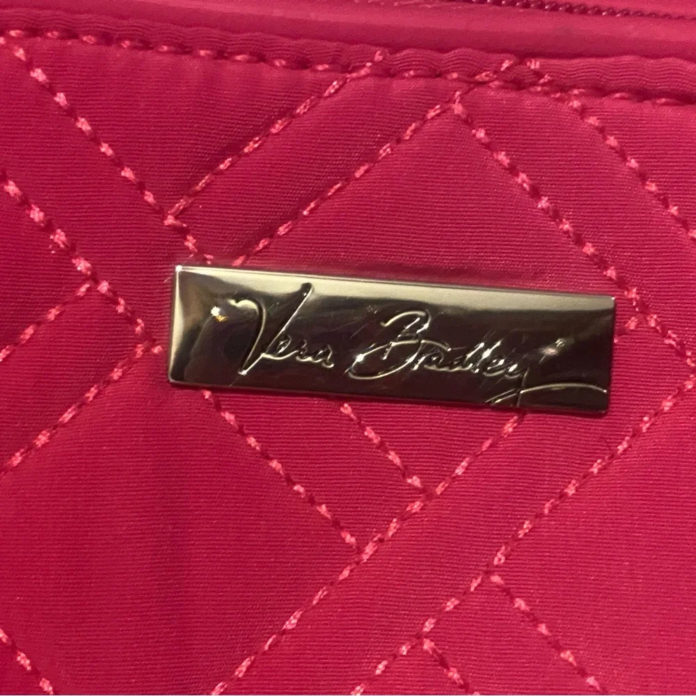 Vera Bradley Pink Quilted Crossbody Bag - Picture 3 of 6